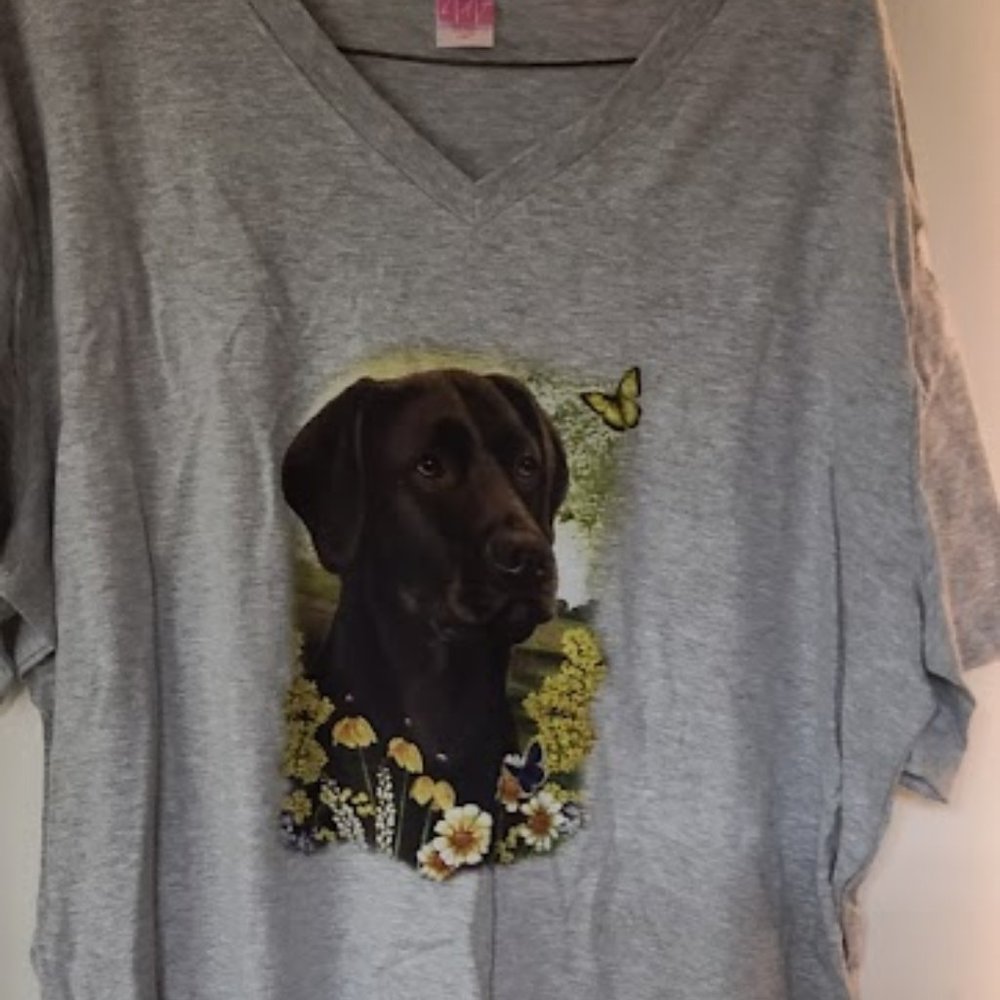 Chocolate Lab Night shirt